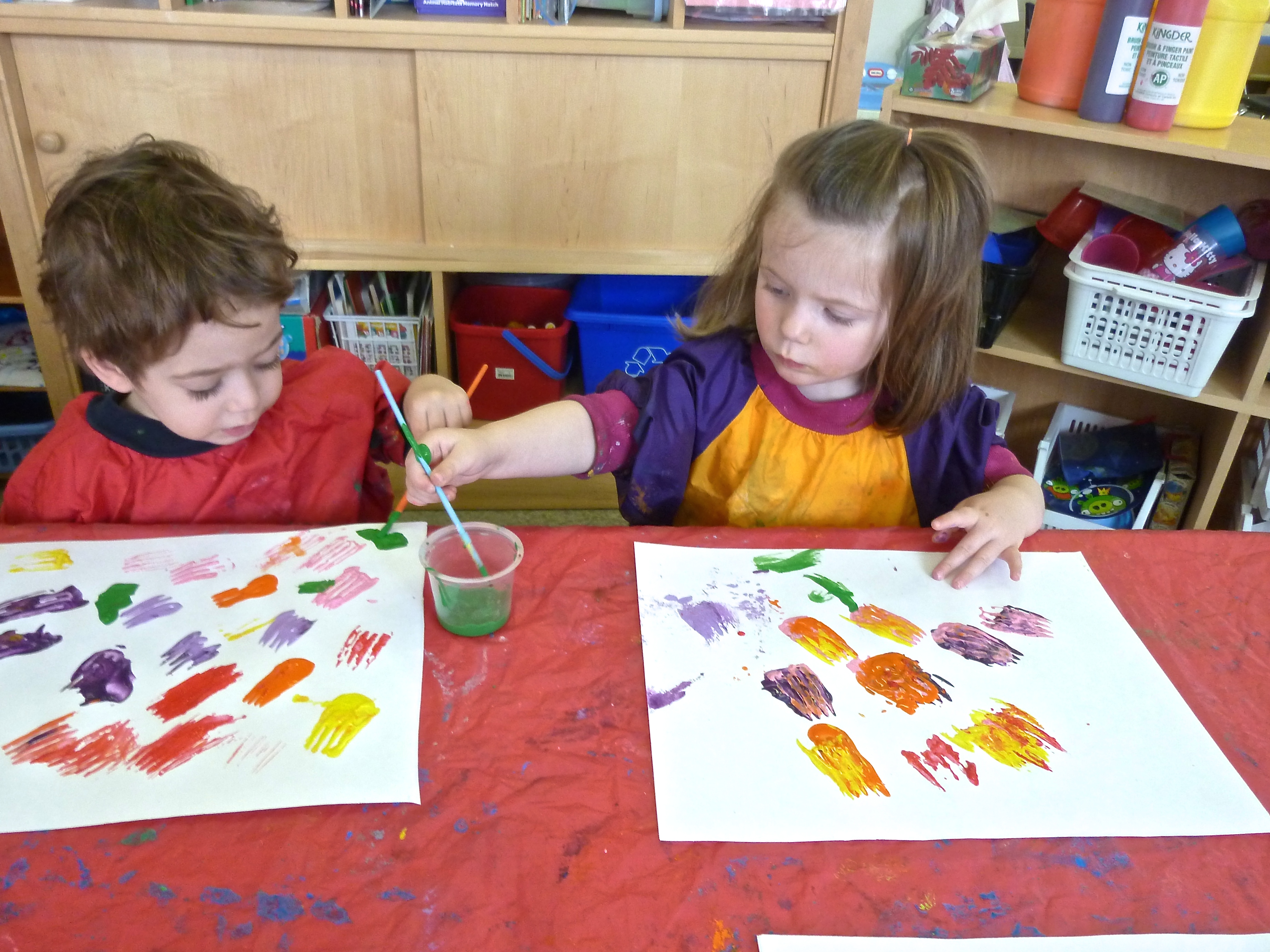 Peinture à l'eau
